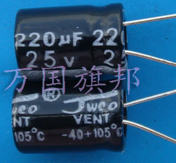 Brezplačna Dostava. 220 220 uf uf elektrolitski kondenzator 25 v