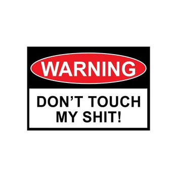 Smešno Opozorilo: Ne dotikaj se Moje St Tin Dekor Kovinski Znak za Dom, Kuhinjo, Spalnico Delo Postaja Garaža ali Človek Jama Uniqu