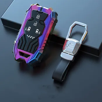 Avto ključ zajema Shell Nastavite Primeru Kovinski Pleteni Vrv in Obesek keychain Za Honda CRV 16-17 Pilotni Soglasju Jed Crider Državljanske Fit
