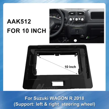 10 inch 2 Din Avtomobilski Stereo sistem Fascijo okvir za Suzuki VAGON R 2018 avto DVD predvajalnik plošča armaturna mount kit Trim Ploščo avtomobila izdelki