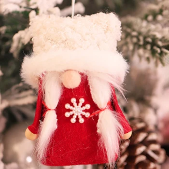 1 Nastavite Lep Božični Okraski Lutka Božič Visi Drevo Neodvisno Nakupovalno Središče Okna Okraski Božič Darilo Polje Dekor