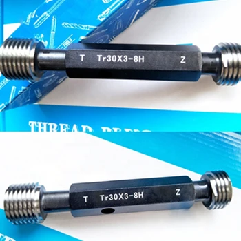 Tr36x6 / Tr38x7 / Tr40x7 7H 8H LH Trapezno nit priključite merilnik Tr nit merilniki zlepek vijak vtičnice gages POJDI NOGO