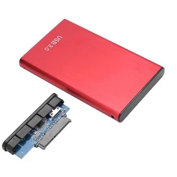 USB3.0 Trdi Disk Polje za 2.5-Palčni HDD SSD Mehansko Trdne aluminijeve Zlitine Mobilne Trdi Disk Polje