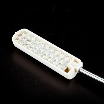 110-240V 30 LED Šivalni Stroj Svetlobe Delovni Gooseneck Svetilko z Magnetno Bazo 8 x 2,5 cm / 3.14 x 0.98