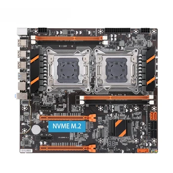 X79 Dual CPU matične plošče, set z 2 Kos Xeon E5 2689 4PCS 8GB 1600MHz ECC REG pomnilnik