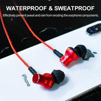 Usnje zavit udobno kože brezžične bluetooth slušalke visi vratu stereo šport running in-ear slušalke bluetooth