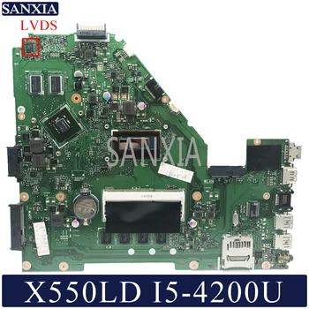 KEFU X550LD Prenosni računalnik z matično ploščo za ASUS VivoBook X550LD X550LC X550LN mainboard 4G-RAM I5-4200U GT720M
