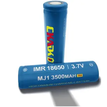 1-20 prvotne MJ1 3,7 V 3500 mAh litij-18650 sekundarne baterije za svetilko, baterije za MJ1 3500mah baterije