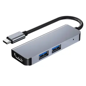 AZiMiYO USB C 3 v 1 Razširitveno Postajo priklopite na priključek hdmi usb3.0 za Macbook Pro Lenovo Thinkpad Samsung Prenosni RAČUNALNIK adapter
