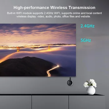 G17 TV Palico MiraScreen WIFI Prenosni Zaslon Sprejemnik 1080P HDMI Miracast Ključ Za IOS (IPhone, IPad/Mac/Android Pametne telefone