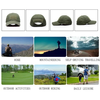 Multicam Vojaške Baseball Caps Prikrivanje Taktično Vojak Vojske, Boj Proti Paintball Nastavljiv Klasičnih Vrnitev Žoge Sonce Klobuki Moški Ženske