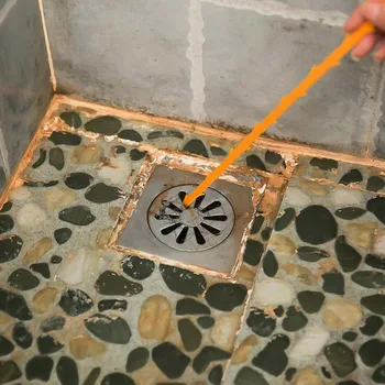 1PC kuhinja vodovodne kavljem kanalizacije lase čistilec wc, umivalnik, zamašen čiščenjem izkopanega orodje za odstranjevanje korito čiščenje orodje za 47,5 cm
