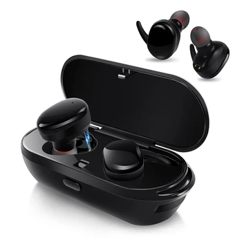 Bluetooth Jerry 5.0 Dotik Šport Nepremočljiva Binaural Brezžične Bluetooth Slušalke Z Polnjenjem Bin Slušalke