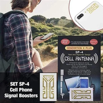 10 KOS Telefona Signal za Izboljšanje Nalepke Signal Booster mobilnega Telefona Signal za Ojačevalec Nalepke za Kampiranje na Prostem