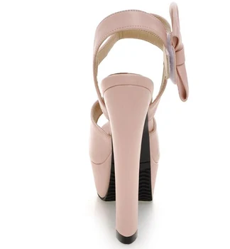 Ženski sandali, poletja 2018 novih ribjih ust visoko peto čevlje z sandale in nepremočljiva platforme velikosti ženske čevlje