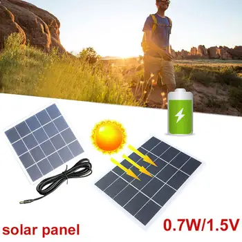 Mini Sončne Energije Polnilnik 3,7 V Polikristalnih 5V Prihranek Energije s solarnimi Modul DIY DC5521
