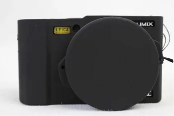 Fotoaparat, Mehko Silikonsko Kože Primeru Vrečko Pokrov Objektiva za Panasonic LUMIX DMC-LX10