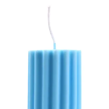 1Pc Aromaterapija Sveča Plesni Akril Valjaste Trak Plesni Ročno izdelane sveče izdelavo orodij Doma Dekoracijo