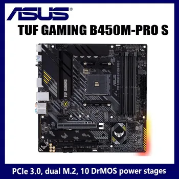 Stojalo AM4 Asus TUF GAMING B450M-PRO S Motherboard PCI-E 3.0 M. 2 SATA III 128GB DDR4 Namizje B450 Placa-Mãe AM4 Micro ATX Uporablja