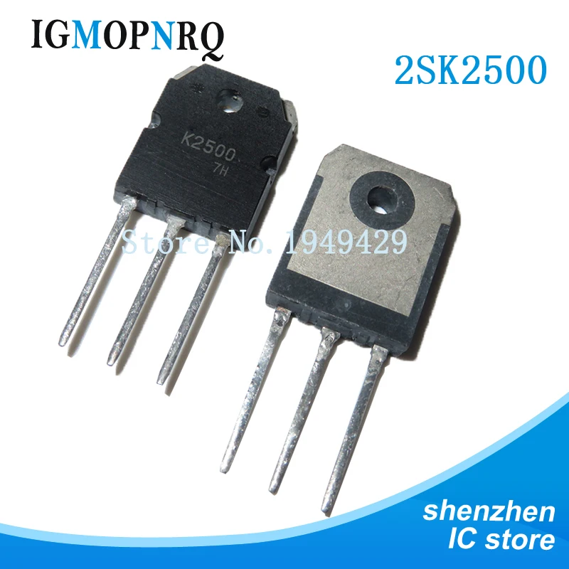 2PCS 2SK2500 TO3P K2500 ZA-247 K-3P Tranzistor
