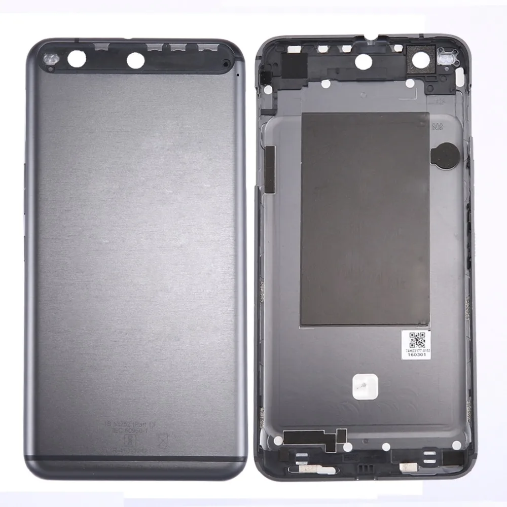 H Hrbtni Pokrovček za HTC One X9 (Ogljikov Siva)