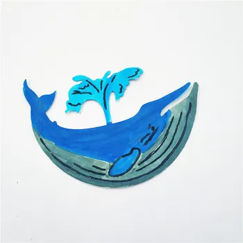 ZhuoAng Živahno modrega kita design rezanje plesen, zaradi česar DIY sličice knjiga dekoracijo reliefi plesni