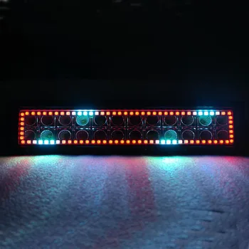 Marloo 240W 42 Inch RGB Led delovna Lučka Bar APLIKACIJO Bluetooth Nadzor Strobe Kartuša za Offroad Vozilo Jeep Čoln Vožnja avtomobila
