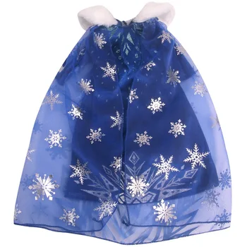 2020 Novo Fit 18 inch Baby Novo Rodila Punčko Oblačila Dodatki 43 cm, Vijolično Modra Snow Princess obleke Za Otroka Darilo za Rojstni dan