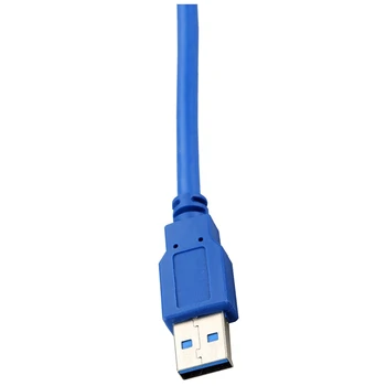 SuperSpeed USB 3.0 Moški-Ženska Podatkovni Kabel Podaljšek Za Prenosni RAČUNALNIK Kamera 0.3 Meter