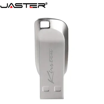 JASTER (nad 10PCS brezplačno LOGOTIP), USB 2.0 mini metal USB ključek 4 GB, 16GB 32GB 64GB 128GB pendrive USB stick, memory stick darilo