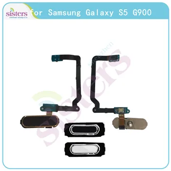 Fingerprint Flex Cable For Samsung Galaxy S5 G900 S6 G9200 Home Button Flex Cable for Samsung G900 G920F Sensor Key Original Top