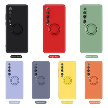 Candy Barve Primeru Telefon Za Xiaomi Mi 11 10T Pro Lite 10 ultra Liquid Silikonsko Ohišje Za Xiaomi 10 Pro 10 T Lite Shockproof Pokrov