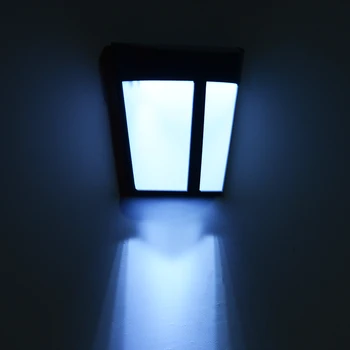 Na prostem LED Solarna Lučka za Napajanje Led Stenska Svetilka Za Domačo Steno Mount Vrt Pot Ograjo Dvorišča Razsvetljavo