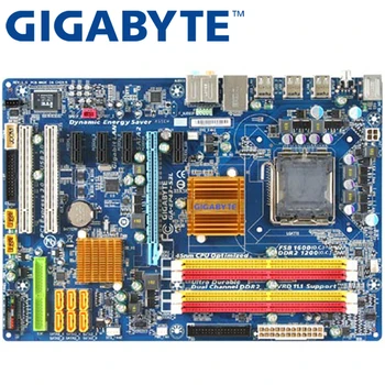 GIGABYTE GA-EP43-S3L Desktop Motherboard P43 Socket LGA 775 Za Core 2 videoposnetke boste potrebovali Pentium D DDR2 16G ATX Prvotno Uporabljen