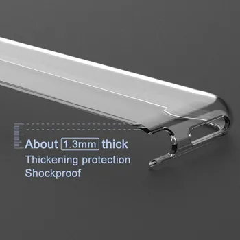 IMAK za Sony Xperia 10 Plus Primeru UX-je Serije 5 1.3 MM Gostila Vrsto Shockproof Mehko TPU Hrbtni Pokrovček Primeru Za Sony Xperia 10