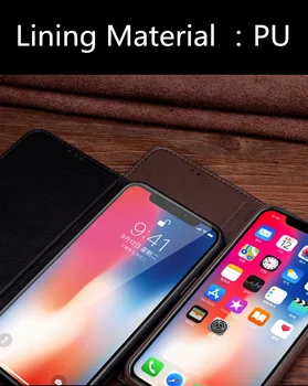 High-end poslovnih pravega usnja, magnetno držalo primeru za Xiaomi Opomba 10 Pro flip primeru capa za Xiaomi Opomba 10 telefon primeru funda
