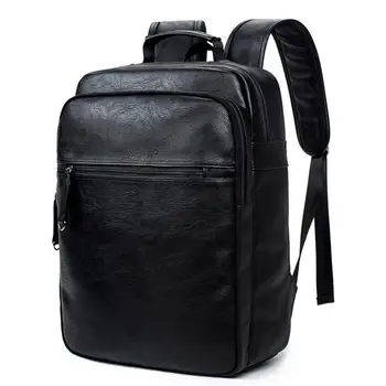 YESETN 083117 vroče prodaje moški modni PU potovanja nahrbtnik študent platno šolsko torbo