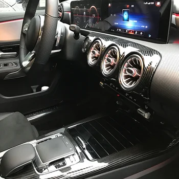 Avto Center Konzole Plošča Zaščita Okvirja + Stranski Pokrov Trim za Mercedes W177 CLA C118 2019 2020
