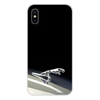 Za Apple iPhone X XR XS 11Pro MAX 4S 5S 5C SE 6S 7 8 Plus ipod touch 5 6 Jaguar Car Logotip Pribor Telefon Lupino Pokriva