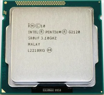 Intel Pentium Procesor g2120 G2120 3 M/ Cache, /3.10 GHz CPU LGA 1155 pravilno Desktop Processor lahko delo