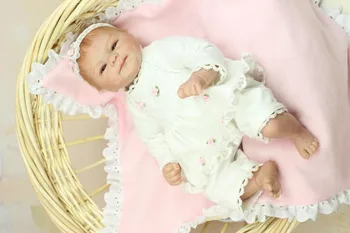 Brezplačna dostava veren prerojeni baby doll debelo mehko pravi dotik prerojeni lutke moda zbirateljske lutka Božična darila, igrače