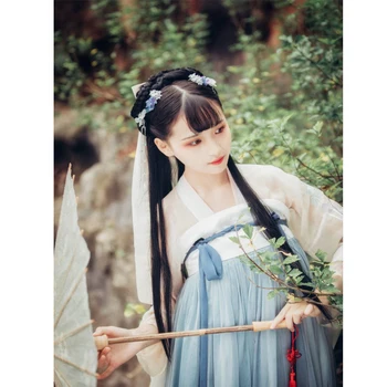 Hanfu Obleko Kitajske Tradicionalne Ženske Fairy Princess Obleke Hanfu Tang Dinastije Stari Kostumi Folk Dance Oblačila SL1254