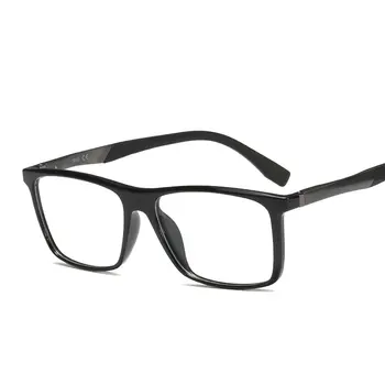 Kvadratni Očala Okvirji Moških TR90 Pregledna Očala Ultra-Lahka Očala Okvirji za Branje Očala, Okviri za očala za Moške FML