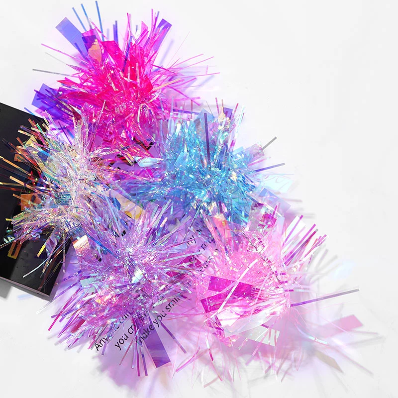 Aurora Nail Art Nalepke Nezakonitih Broken Glass Folijo Papir Laser Zrcalne Folije Holografski Nalepko Manikura Odlikovanja