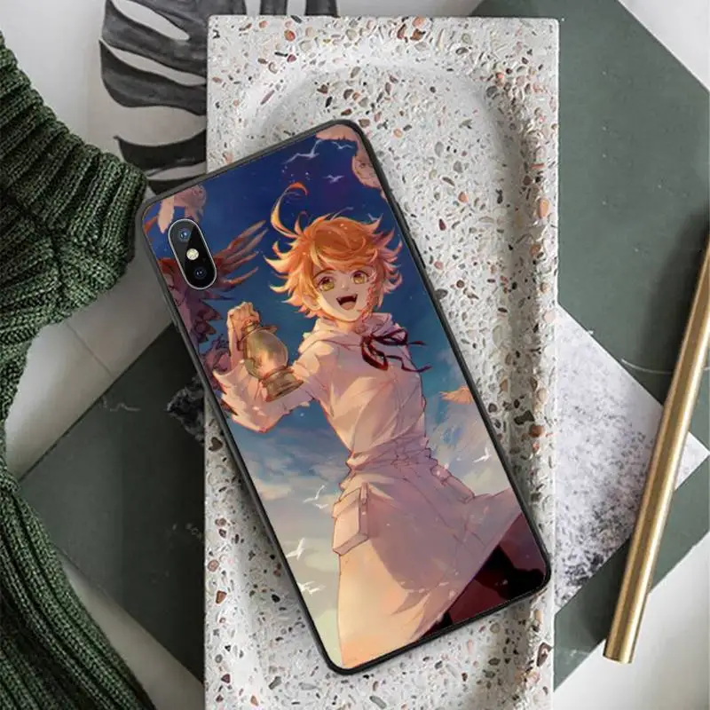 Emma Anime Je Obljubil Neverland Primeru Telefon za iPhone 11 12 pro XS MAX 8 7 6 6S Plus X 5S SE 2020 XR