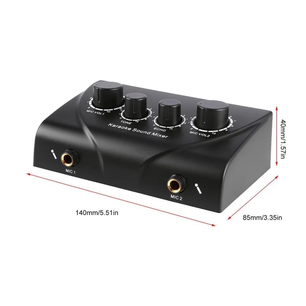 Karaoke Zvočni Mešalnik Profesionalne Avdio Sistem Prenosni Mini Digital Audio Zvok Karaoke Pralni Echo Mešalnik Sistem dropshipping