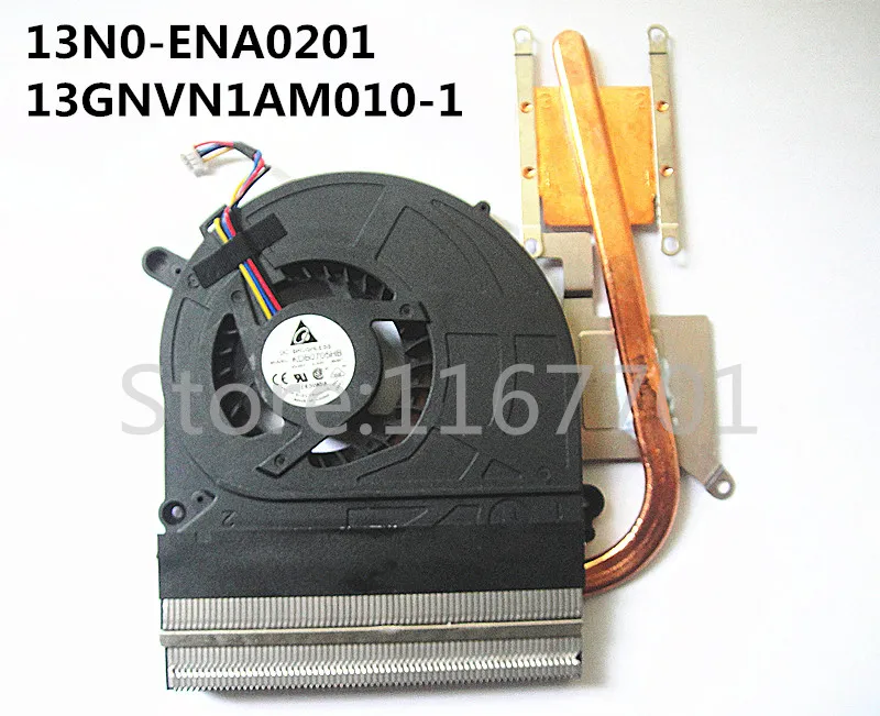 Novi Originalni Prenosni računalnik/Prenosnik CPU Hlajenje Radiator Heatsink/Ventilator za Asus K40 K50 K40AF K40AB K50AB X8 13N0-ENA0201 13GNVN1AM010-1