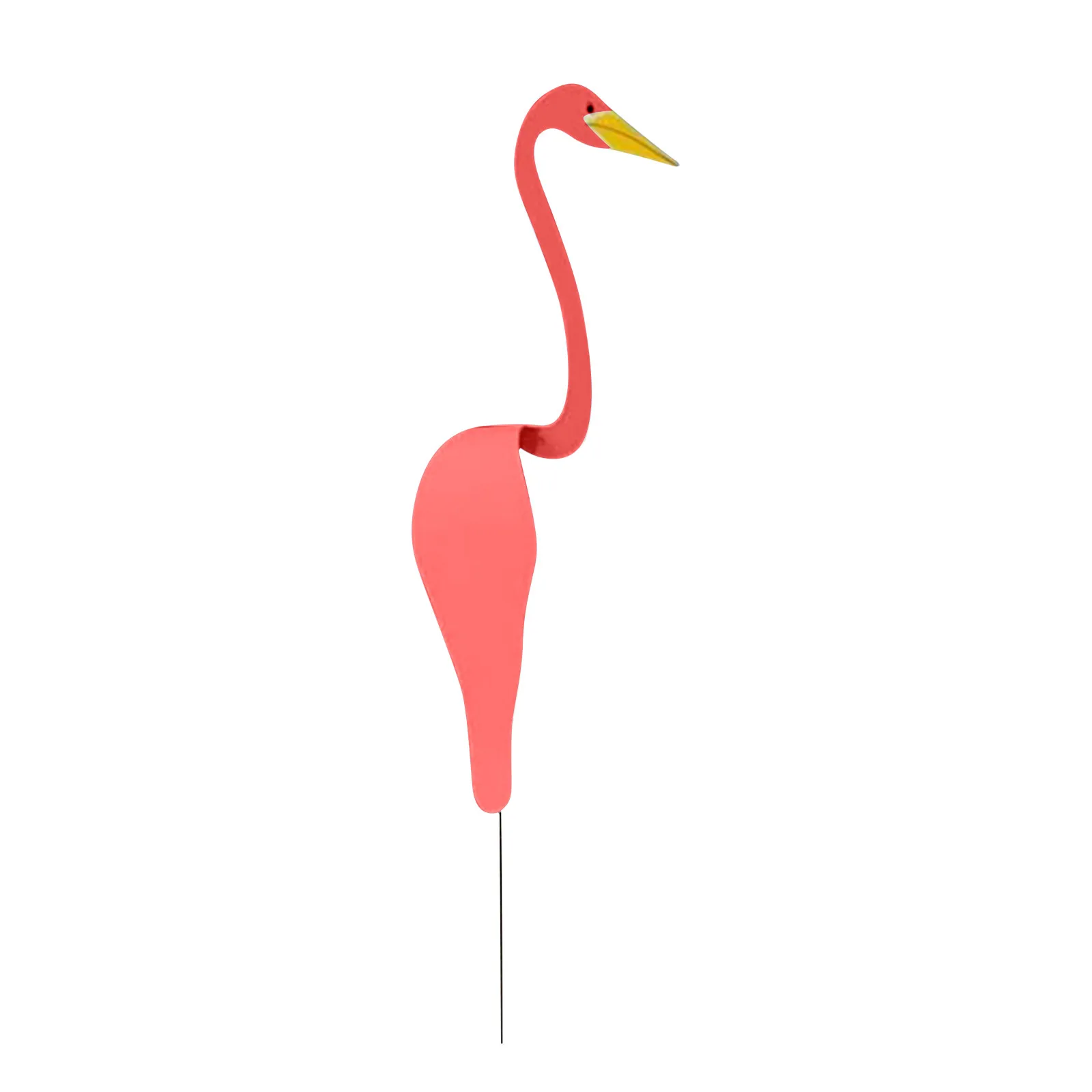 Zavrtimo Flamingo, Vrtni Okraski na Prostem Dekoracijo Zavrtimo Ptica Je Muhast In Ptic, Ki se Vrti Z Rahlo Vrt 40 CM/20 CM