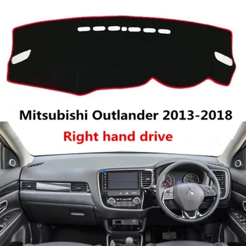 TAIJS avto armaturne plošče kritje za Mitsubishi Outlander obdobje 2013-2018 desni pogon Auto nadzorni plošči zaščitna obloga za Mitsubishi