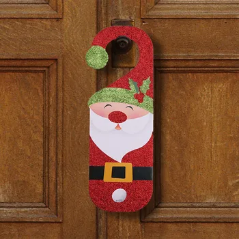 Vesel Božič Vrata Visi Obesek Ornament, Božični Okraski Za Dom, Hotel Vrata, Božič, Novo Leto Darilo A